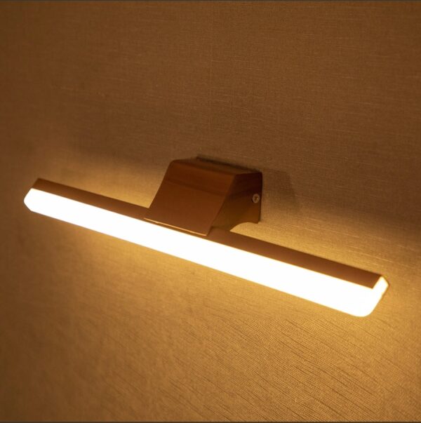 slant wood finish led